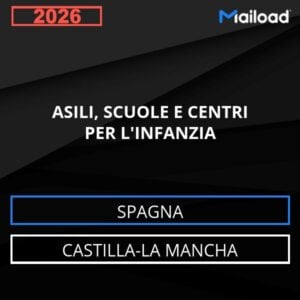 Database Email ASILI, SCUOLE E CENTRI PER L’INFANZIA (Castilla-La Mancha – Spagna)