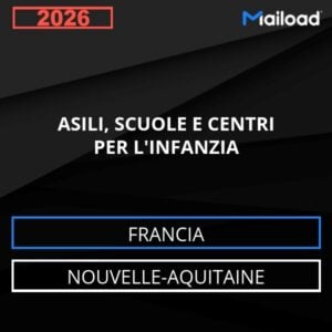Database Email ASILI, SCUOLE E CENTRI PER L’INFANZIA (Nouvelle-Aquitaine – Francia)
