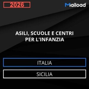 Base de datos de correo electrónico GUARDERÍAS , ESCUELAS Y Centros PARA LA INFANCIA ( Sicilia - Italia)