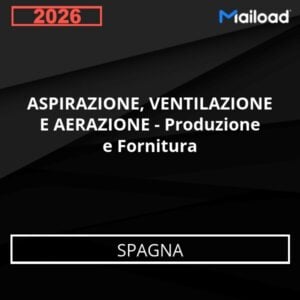Base de Datos de Correo Electrónico ASPIRAZIONE, VENTILAZIONE E AERAZIONE – Produzione e Fornitura (Spagna)