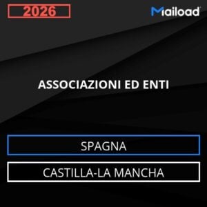 Database Email ASSOCIAZIONI ED ENTI (Castilla-La Mancha – Spagna)