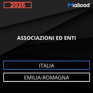Database Email ASSOCIAZIONI ED ENTI (Emilia-Romagna – Italia)