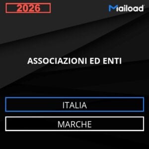 Base de datos de correo electrónico ASSOCIAZIONI ED ENTI ( Marche – Italia )