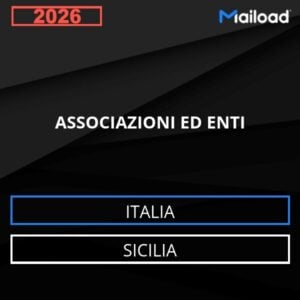 Base de datos de correo electrónico ASSOCIAZIONI ED ENTI ( Sicilia – Italia )