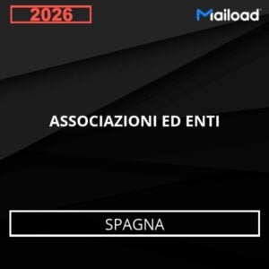 Base de Datos de Correo Electrónico ASSOCIAZIONI ED ENTI (Spagna)