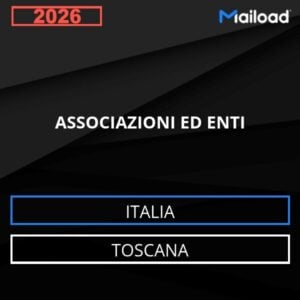 Base de datos de correo electrónico ASSOCIAZIONI ED ENTI ( Toscana – Italia )