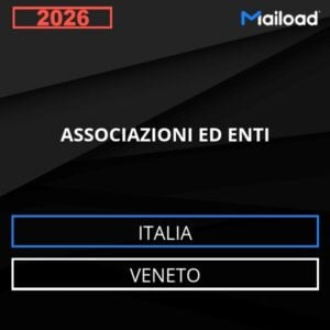 Base de datos de correo electrónico ASSOCIAZIONI ED ENTI ( Veneto – Italia )