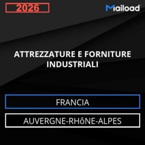 Database Email ATTREZZATURE E FORNITURE INDUSTRIALI (Auvergne-Rhône-Alpes – Francia)