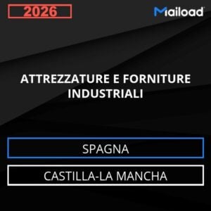 Database Email ATTREZZATURE E FORNITURE INDUSTRIALI (Castilla-La Mancha – Spagna)