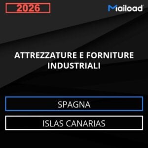 Base de datos de correo electrónico ATTREZZATURE E FORNITURE INDUSTRIALI ( Islas Canarias – Spagna )