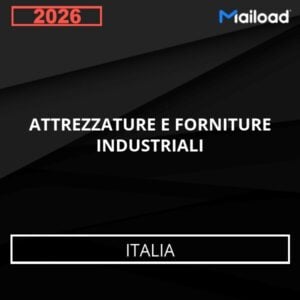 Base de Datos de Correo Electrónico ATTREZZATURE E FORNITURE INDUSTRIALI (Italia)