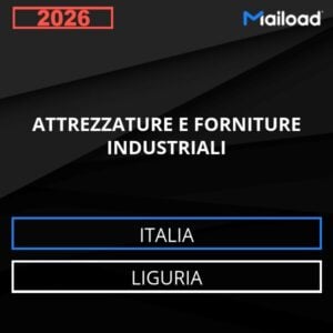 Base de datos de correo electrónico ATTREZZATURE E FORNITURE INDUSTRIALI ( Liguria – Italia )