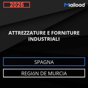 Base de datos de correo electrónico ATTREZZATURE E FORNITURE INDUSTRIALI ( Región de Murcia – Spagna )