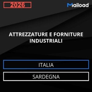 Base de datos de correo electrónico ATTREZZATURE E FORNITURE INDUSTRIALI ( Sardegna – Italia )