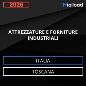 Base de datos de correo electrónico ATTREZZATURE E FORNITURE INDUSTRIALI ( Toscana – Italia )