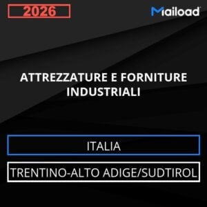 Base de datos de correo electrónico Equipos Y Suministros INDUSTRIAL ( Trentino-Alto Adige/Sudtirol - Italia)