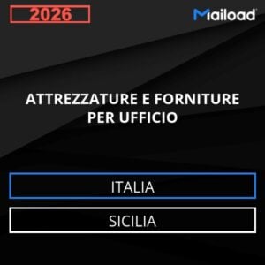 Base de datos de correo electrónico ATTREZZATURE E FORNITURE PER UFFICIO ( Sicilia – Italia )