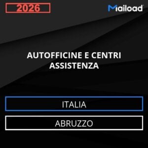 Base de datos de correo electrónico AUTOFFICINE E CENTRI ASSISTENZA ( Abruzzo – Italia )