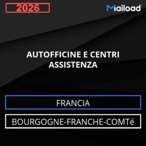 Database Email AUTOFFICINE E CENTRI ASSISTENZA (Bourgogne-Franche-Comté – Francia)