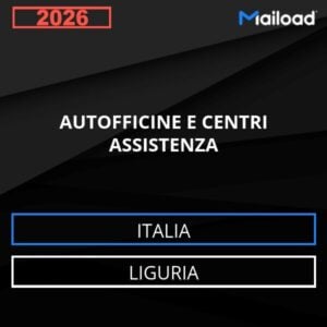 Base de datos de correo electrónico AUTOFFICINE E CENTRI ASSISTENZA ( Liguria – Italia )