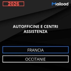 Base de datos de correo electrónico AUTOFFICINE E CENTRI ASSISTENZA ( Occitanie – Francia )
