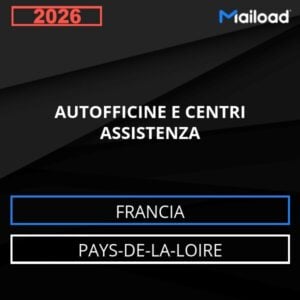 Database Email AUTOFFICINE E CENTRI ASSISTENZA (Pays-de-la-Loire – Francia)