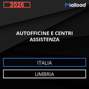 Base de datos de correo electrónico AUTOFFICINE E CENTRI ASSISTENZA ( Umbria – Italia )