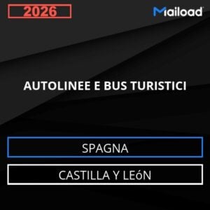Base de datos de correo electrónico AUTOLINEE E BUS TURISTICI ( Castilla y León – Spagna )