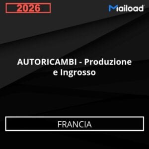 Base de Datos de Correo Electrónico AUTORICAMBI – Produzione e Ingrosso (Francia)