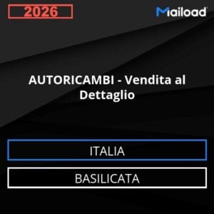 Base de datos de correo electrónico REPUESTOS DE AUTOMÓVIL – Venta al Detalle ( Basilicata - Italia)