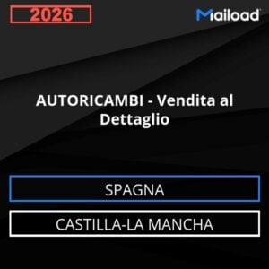 Database Email AUTORICAMBI – Vendita al Dettaglio (Castilla-La Mancha – Spagna)