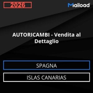 Database Email AUTORICAMBI – Vendita al Dettaglio (Islas Canarias – Spagna)