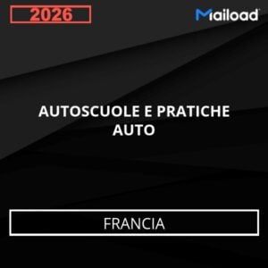 Base de Datos de Correo Electrónico AUTOSCUOLE E PRATICHE AUTO (Francia)
