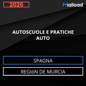 Base de datos de correo electrónico AUTOSCUOLE E PRATICHE AUTO ( Región de Murcia – Spagna )
