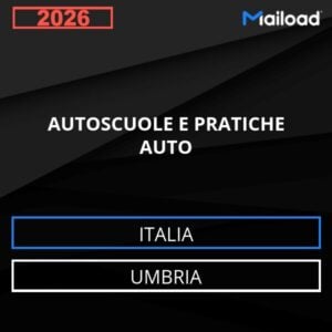 Base de datos de correo electrónico AUTOSCUOLE E PRATICHE AUTO ( Umbria – Italia )