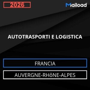 Database Email AUTOTRASPORTI E LOGISTICA (Auvergne-Rhône-Alpes – Francia)