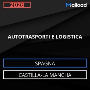 Base de datos de correo electrónico TRANSPORTE POR CARRETERA Y LOGÍSTICA (Castilla-La Mancha – España)