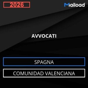 Base de datos de correo electrónico AVVOCATI ( Comunidad Valenciana – Spagna )