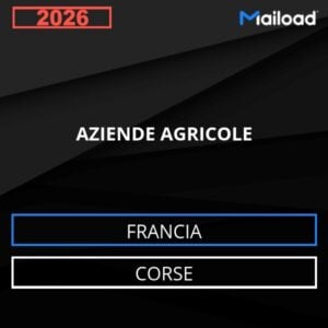 Base de datos de correo electrónico AZIENDE AGRICOLE ( Corse – Francia )