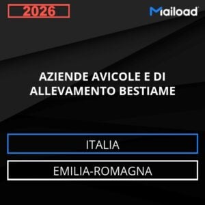 Database Email AZIENDE AVICOLE E DI ALLEVAMENTO BESTIAME (Emilia-Romagna – Italia)