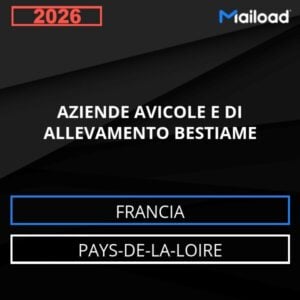 Database Email AZIENDE AVICOLE E DI ALLEVAMENTO BESTIAME (Pays-de-la-Loire – Francia)