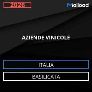 Base de datos de correo electrónico AZIENDE VINICOLE ( Basilicata – Italia )