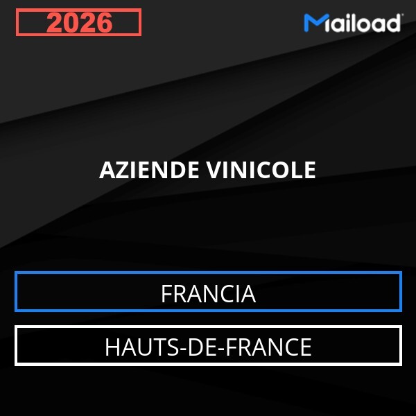 Email Database AZIENDE VINICOLE Hauts-de-France