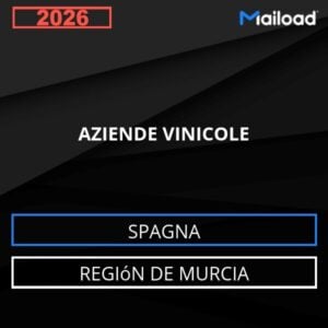 Base de datos de correo electrónico AZIENDE VINICOLE ( Región de Murcia – Spagna )
