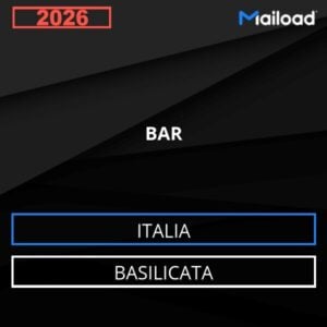 Base de datos de correo electrónico BAR ( Basilicata – Italia )