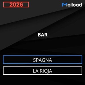 Base de datos de correo electrónico BAR ( La Rioja – Spagna )