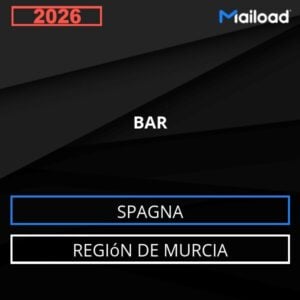 Base de datos de correo electrónico BAR ( Región de Murcia – Spagna )