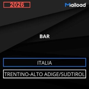 Base de datos de correo electrónico BARES ( Trentino-Alto Adige/Sudtirol - Italia)