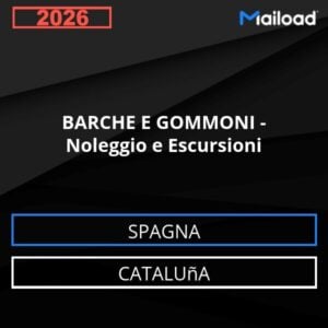 Database Email BARCHE E GOMMONI – Noleggio e Escursioni (Cataluña – Spagna)