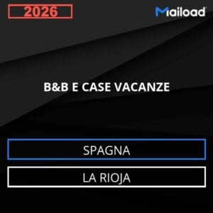 Database Email B&amp;B E CASE VACANZE (La Rioja – Spagna)